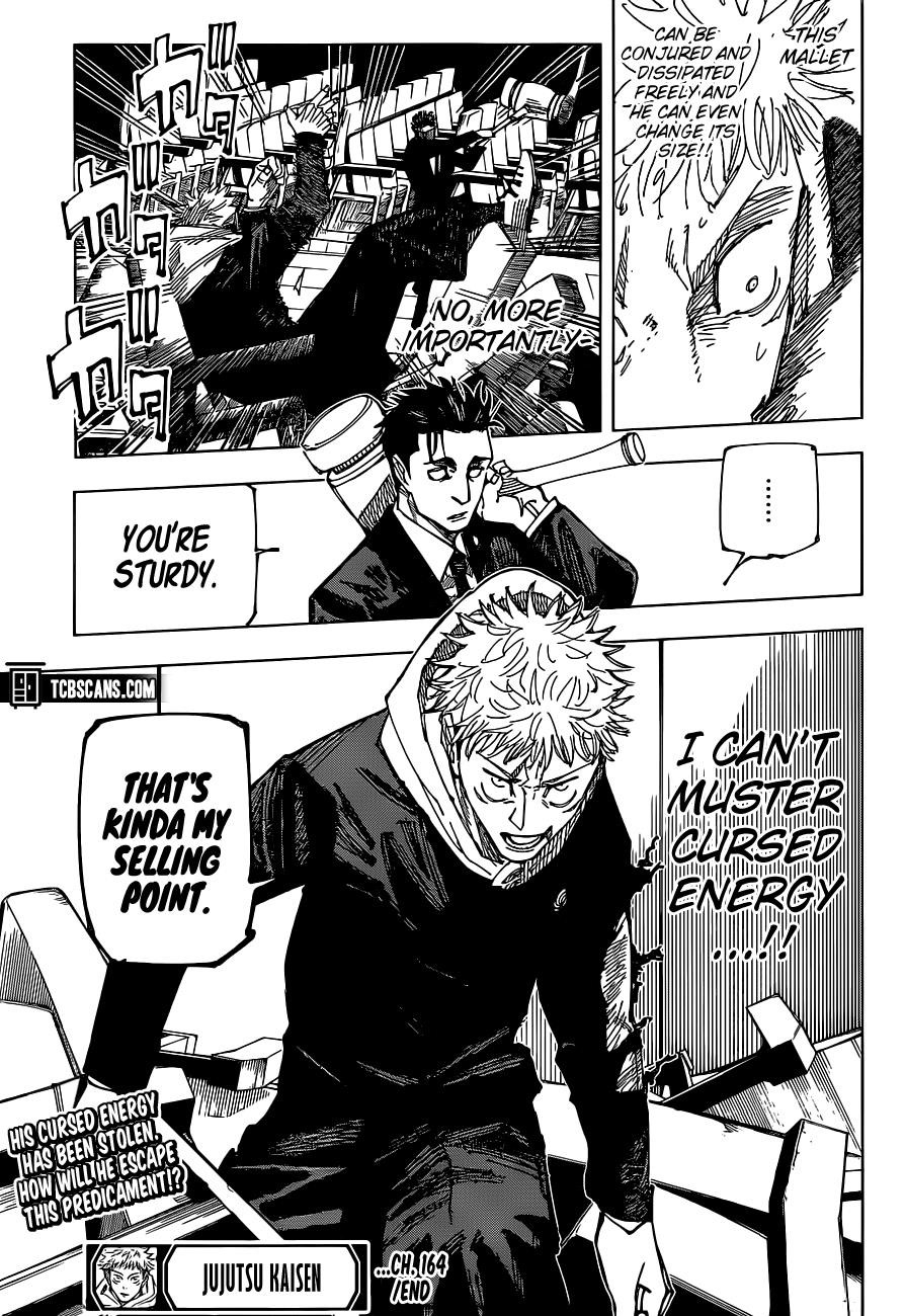 Jujutsu Kaisen Chapter 164 image 18